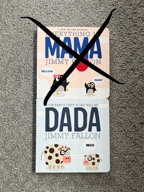 Dada Board Book by Jimmy Fallon Brand New!